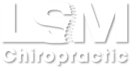 LSM Chiropractic of Waunakee Logo White Version