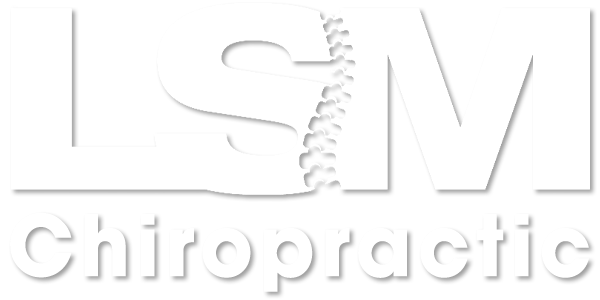 LSM Chiropractic of Waunakee Logo Large White Version